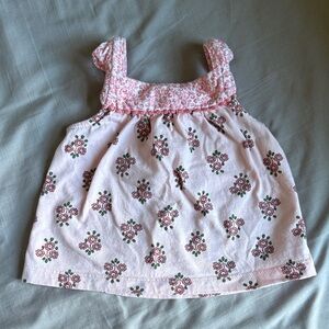 Carter's Pink Floral Kids Blouse